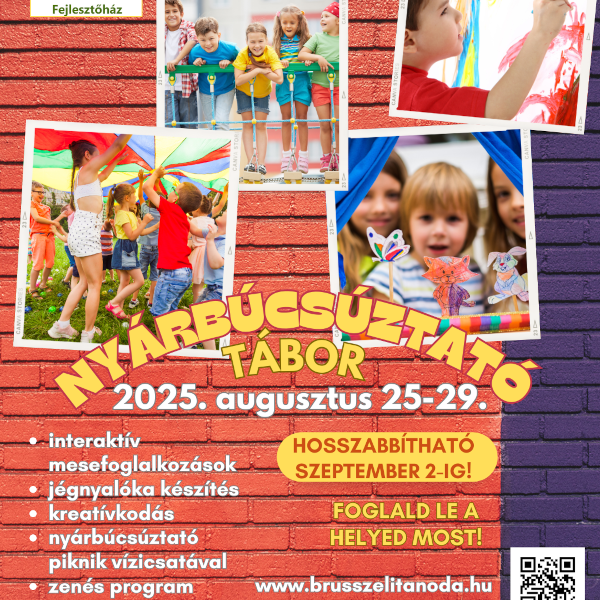 augusztus 22-25. Nyárbúcsúztató  tábor (4 nap) 🌊🪅